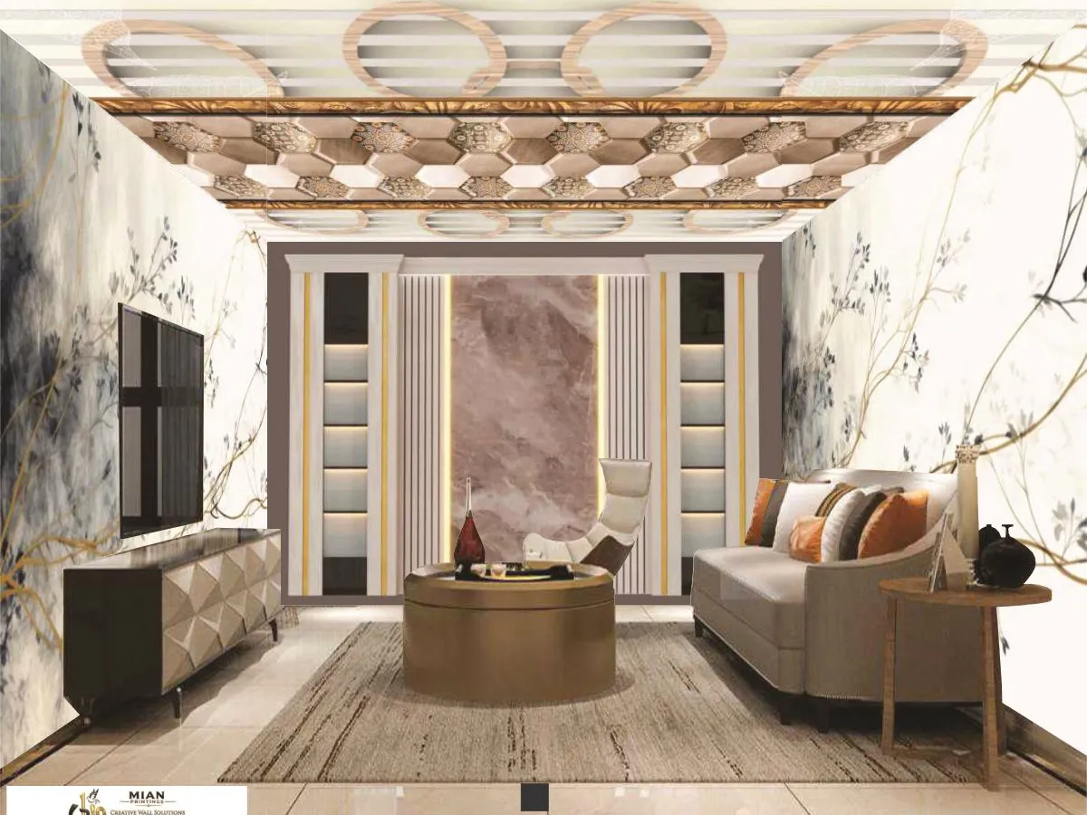 Infinity Room Collection wallpaper design sample from Mian Printing