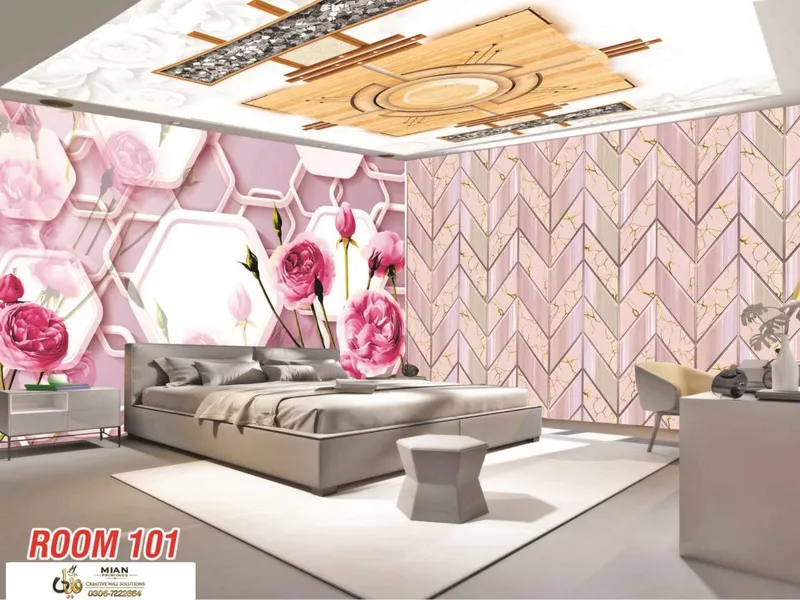Infinity Room (Extended) Collection wallpaper design sample from Mian Printing