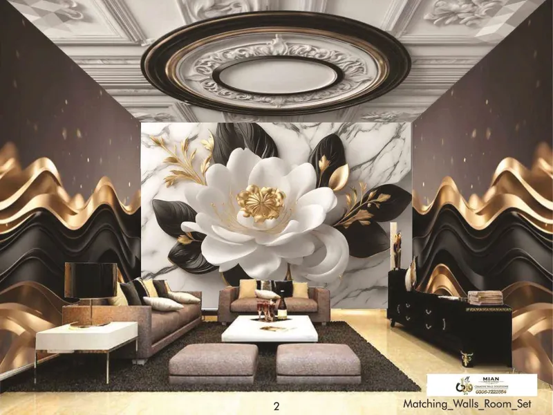 Matching Room Collection design 1 wallpaper from Mian Printing