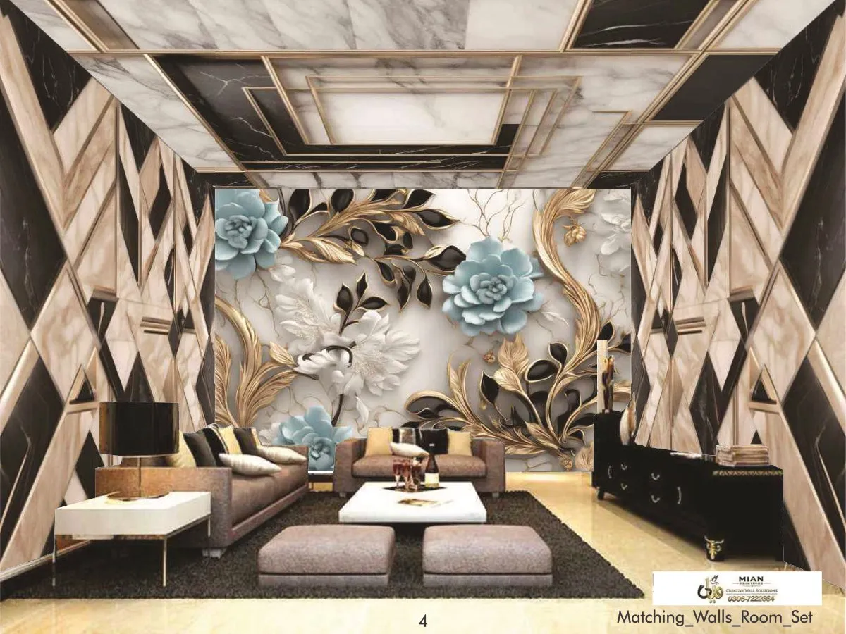 Matching Room Collection design 3 wallpaper from Mian Printing