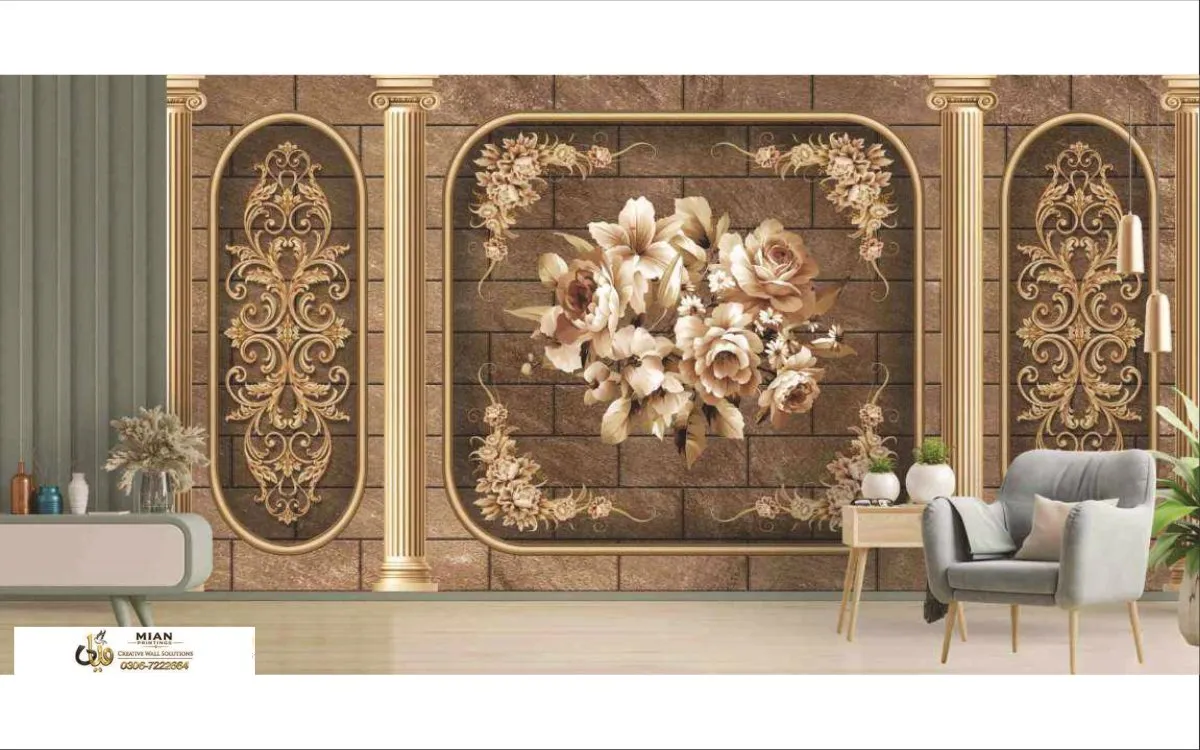 Premium Living & Drawing Room Designs design 2 wallpaper from Mian Printing
