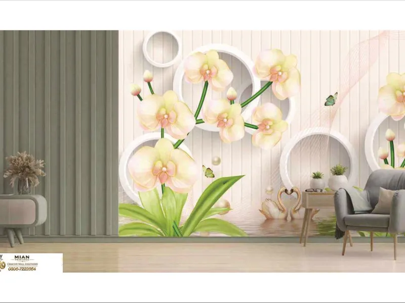 Premium Living & Drawing Room Designs design 3 wallpaper from Mian Printing